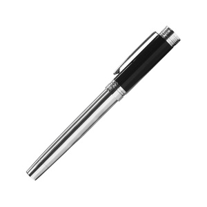 Ручка-роллер Zoom Classic Black. Cerruti 1881 серебристый/черный OA-31322.00 фото 3