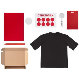 Welcome pack «Simple kit», красный OA-32000201M-L фото 3