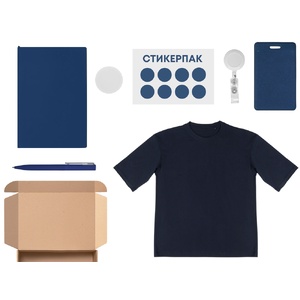 Welcome pack «Simple kit», синий OA-32000202XL-2XL фото 3