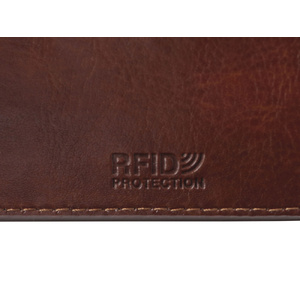 Картхолдер для 6 пластиковых карт с RFID-защитой "Fabrizio", коричневый OA-335625 фото 8