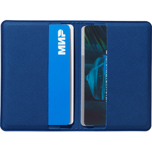Футляр-книжка на 4-е карты с RFID "Favor", синий OA-350602 фото 5