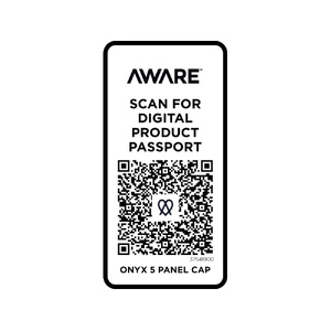 Onyx с 5 панелями Aware™ кепка из переработанных материалов - сплошной черный OA-37541900 фото 5