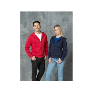 Мужская толстовка на молнии Theron, темно-синий OA-38229492XL фото 6