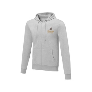 Мужская толстовка на молнии Theron, серый яркий OA-38229802XL фото 6