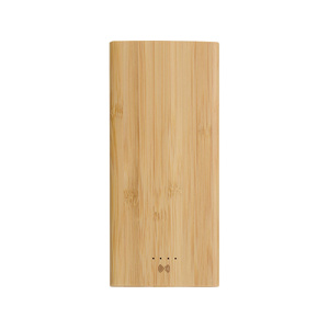 Внешний беспроводной аккумулятор из бамбука "Bamboo Air", 10000 mAh натуральный OA-392398p фото 5