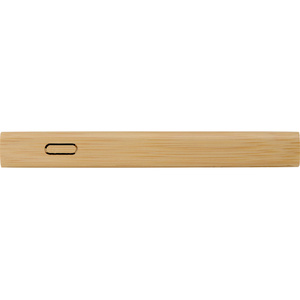 Внешний беспроводной аккумулятор из бамбука "Bamboo Air", 10000 mAh натуральный OA-392398p фото 9