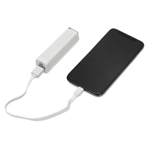Портативное зарядное устройство "Ангра", 2200 mAh, белый OA-392416 фото 3
