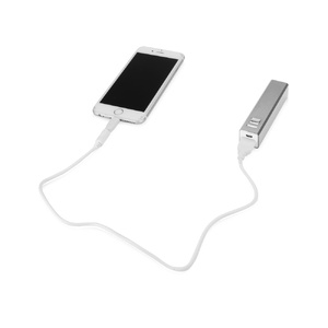 Портативное зарядное устройство "Спейс", 3000 mAh, серебристый OA-392510 фото 3