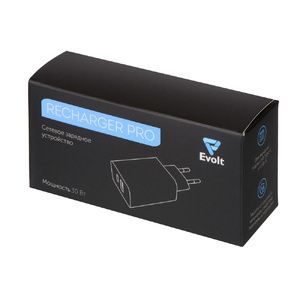 Сетевое зарядное устройство c выходами USB-A и USB-C «Recharger Pro», быстрая зарядка QC/PD, 30 Вт, белый OA-392586 фото 5