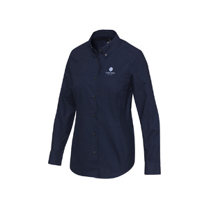 Sphene женская рубашка оксфорд - Navy Blue темно-синий OA-3950155XS фото 6