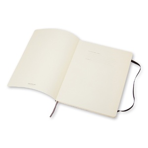 Записная книжка Moleskine Classic Soft (в линейку), ХLarge (19х25 см), черный OA-40521107p фото 3