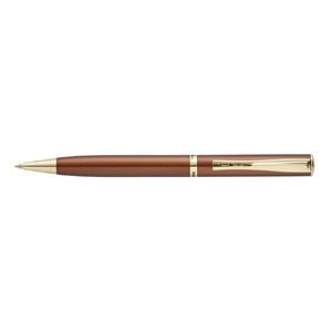 Ручка шариковая ECO с поворотным механизмом. Pierre Cardin коричневый/золотистый OA-417367 фото 4