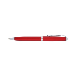 Ручка шариковая Pierre Cardin GAMME Classic с поворотным механизмом, красный матовый/серебро красный матовый/серебристый OA-417581 фото 4