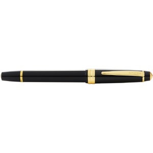 Перьевая ручка Cross Bailey Light Polished Black Resin and Gold Tone, перо F черный/золотистый OA-421353 фото 5