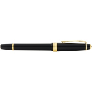 Перьевая ручка Cross Bailey Light Polished Black Resin and Gold Tone, перо F черный/золотистый OA-421353 фото 6