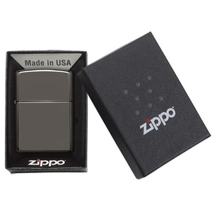 Зажигалка ZIPPO Classic с покрытием Black Ice, латунь/сталь, чёрная, глянцевая, 38x13x57 мм черный OA-422114 фото 7