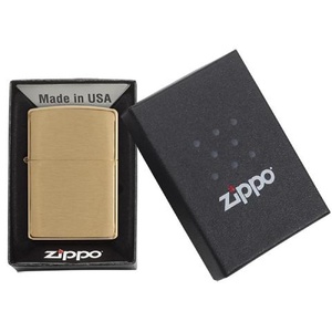 Зажигалка ZIPPO с покрытием Brushed Brass, латунь/сталь, золотистая, матовая, 38x13x57 мм OA-422123 фото 5