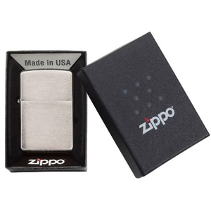 Зажигалка ZIPPO Armor™ c покрытием Brushed Chrome, латунь/сталь, серебристая, матовая, 38x13x57 мм OA-422124 фото 6