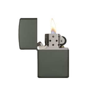Зажигалка ZIPPO Classic с покрытием Green Matte, латунь/сталь, зелёная, матовая, 38x13x57 мм зеленый OA-422127 фото 5