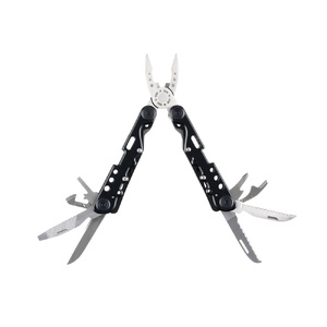 Мультитул Stinger, 105x40 мм, 13 функций, сталь, чёрно-серебристый, в комплекте нейлоновый чехол черный, серебристый OA-441100 фото 3