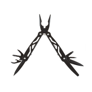 Мультитул Stinger, 100x35 мм, 12 функций, сталь/алюминий, чёрный, в комплекте нейлоновый чехол черный OA-441107 фото 4