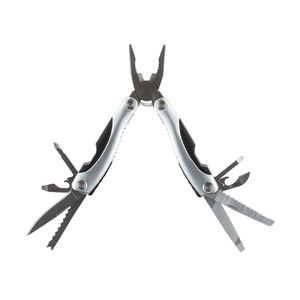 Мультитул Stinger, 100x50 мм, 15 функций, сталь/алюминий/пластик, серебристый, в нейлоновом чехле серебристый, черный OA-441108 фото 4