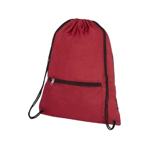 Складной рюкзак со шнурком Coss, heather dark red темно-красный OA-5-12050102 фото 3