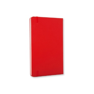 Записная книжка Moleskine Classic (нелинованный) в твердой обложке, Large (13х21см), красный OA-50511001 фото 3