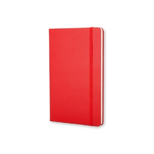 Записная книжка Moleskine Classic (в клетку) в твердой обложке, Large (13х21см), красный OA-50511201 фото 6