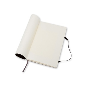 Записная книжка Moleskine Classic Soft (нелинованный), Large (13х21см), черный OA-50631007 фото 4