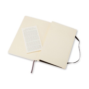 Записная книжка Moleskine Classic Soft (нелинованный), Large (13х21см), черный OA-50631007 фото 5