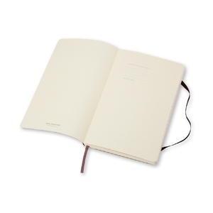 Записная книжка Moleskine Classic Soft (в клетку), Large (13х21см), черный OA-50631207 фото 6