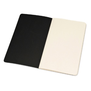 Записная книжка Moleskine Cahier (нелинованный, 3 шт.), Large (13х21см), черный OA-50812007 фото 4