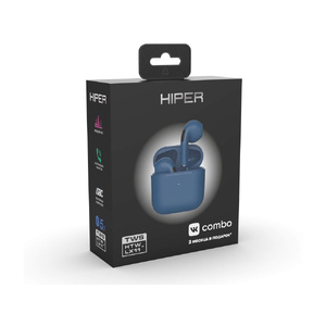 Беспроводные наушники HIPER TWS Lazo X11 Blue (HTW-LX11) Bluetooth 5.3 гарнитура, Синий OA-521003 фото 3