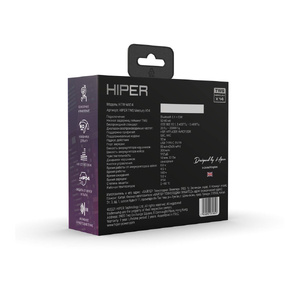 Беспроводные наушники HIPER TWS Mercury X14 (HTW-MX14) Bluetooth 5.1 гарнитура, Черный (Р) черный OA-521010p фото 10
