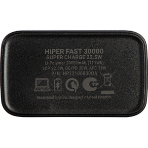 Портативный внешний аккумулятор FAST 30000 Black черный OA-521013 фото 7