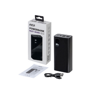 Портативный внешний аккумулятор FAST 30000 Black черный OA-521013 фото 9