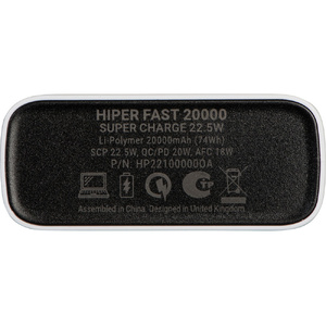 Портативный внешний аккумулятор FAST 20000 White (Р) белый OA-521014p фото 7