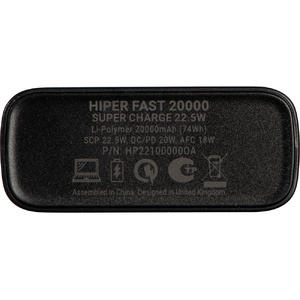 Портативный внешний аккумулятор FAST 20000 Black OA-521015p фото 7