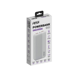 Портативный внешний аккумулятор SM20000 White белый OA-521024 фото 5