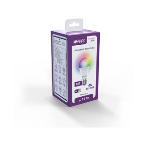 Умная лампочка HIPER IoT A61 RGB белый OA-521040 фото 4