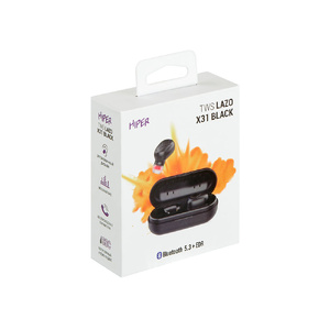 Наушники HIPER TWS Lazo X31 Black (HTW-LX31) Bluetooth 5.3 гарнитура, Черный (Р) черный OA-521079p фото 6