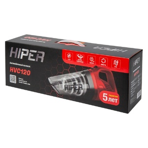 Пылесос автомобильный HIPER HVC120 OA-521090 фото 14