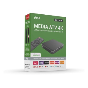 Медиаплеер HIPER MEDIA ATV 4K черный OA-521100 фото 10