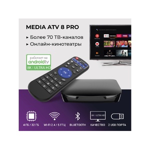 Медиаплеер HIPER MEDIA ATV 8K Pro OA-521102 фото 15