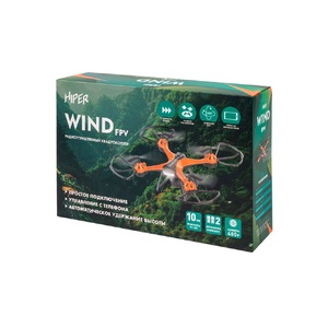 Радиоуправляемый квадрокоптер HIPER "WIND FPV" оранжевый OA-521117 фото 9