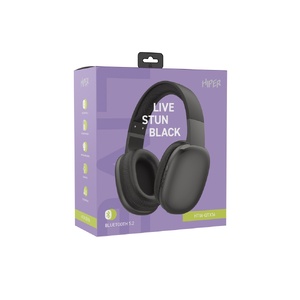 HIPER Наушники накладные Bluetooth HIPER LIVE STUN HTW-QTX16 (Р) черный OA-521175p фото 10