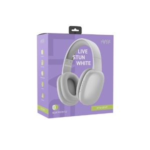 HIPER Наушники накладные Bluetooth HIPER LIVE STUN HTW-QTX17 белый OA-521176 фото 10