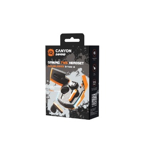 Игровая гарнитура Canyon DoubleBee GTWS-2, оранжевый (CND-GTWS2O) OA-521199 фото 6