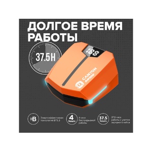 Игровая гарнитура Canyon DoubleBee GTWS-2, желтый (CND-GTWS2Y) OA-521200 фото 8